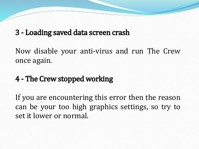 How To Fix The Crew Pc Crashes Lag Fps Preload Uplayinstaller Bl