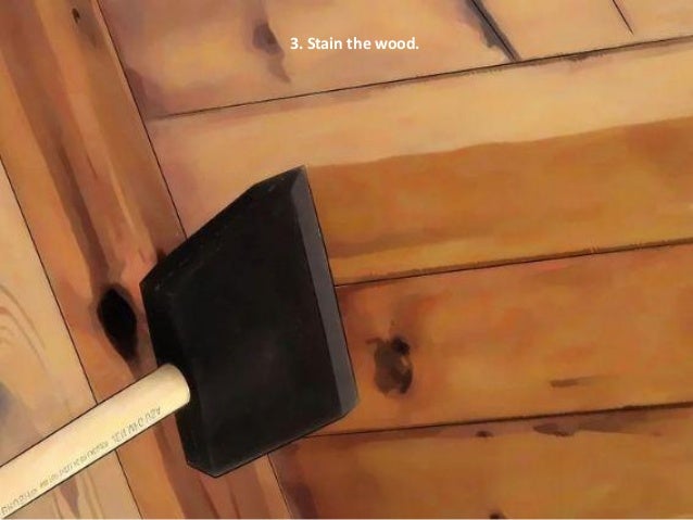 How To Fix Water Stains On A Wood Ceiling