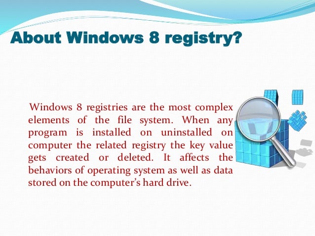 windows 8 free registry repair
