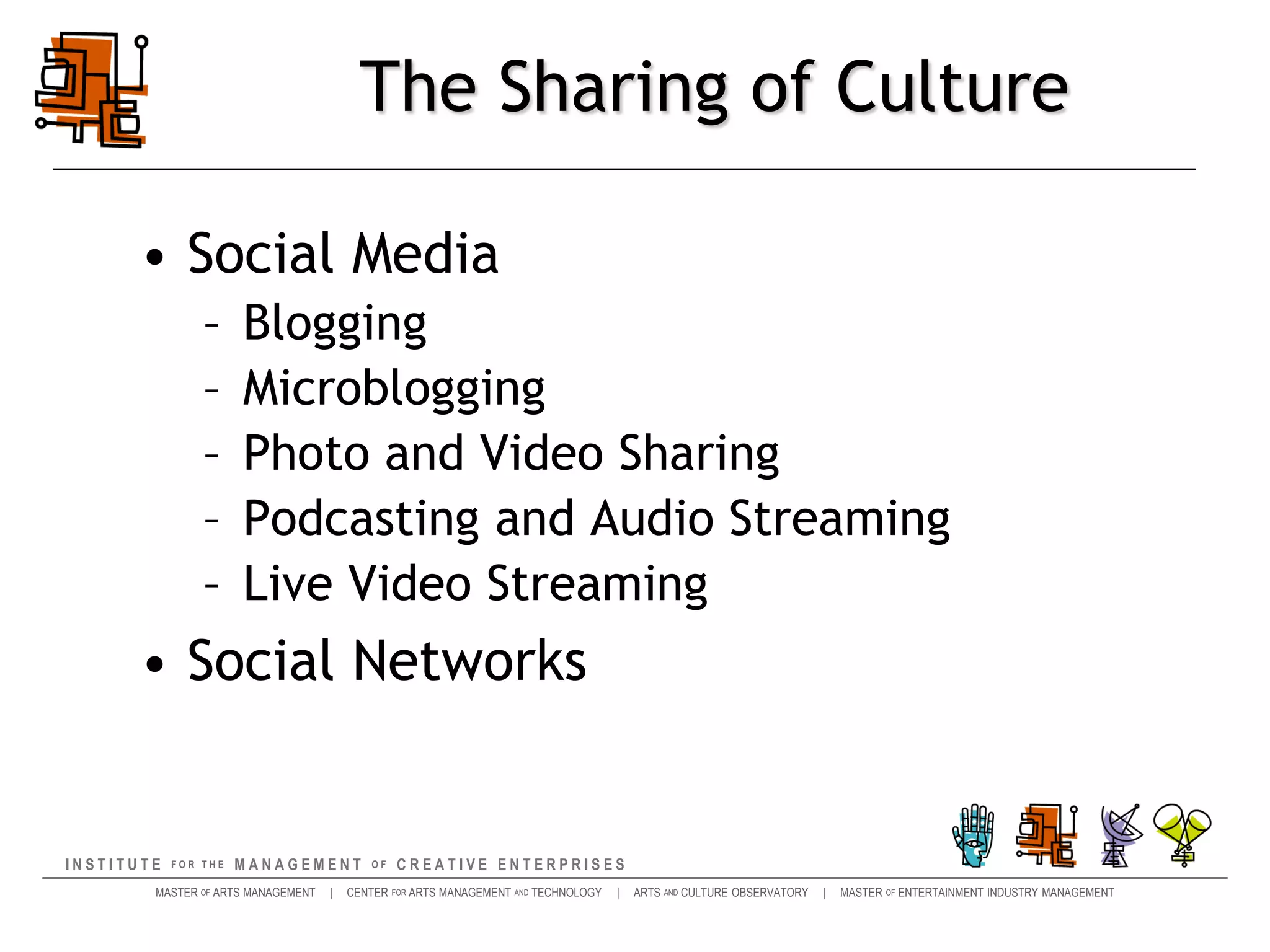 The Culture of Sharing