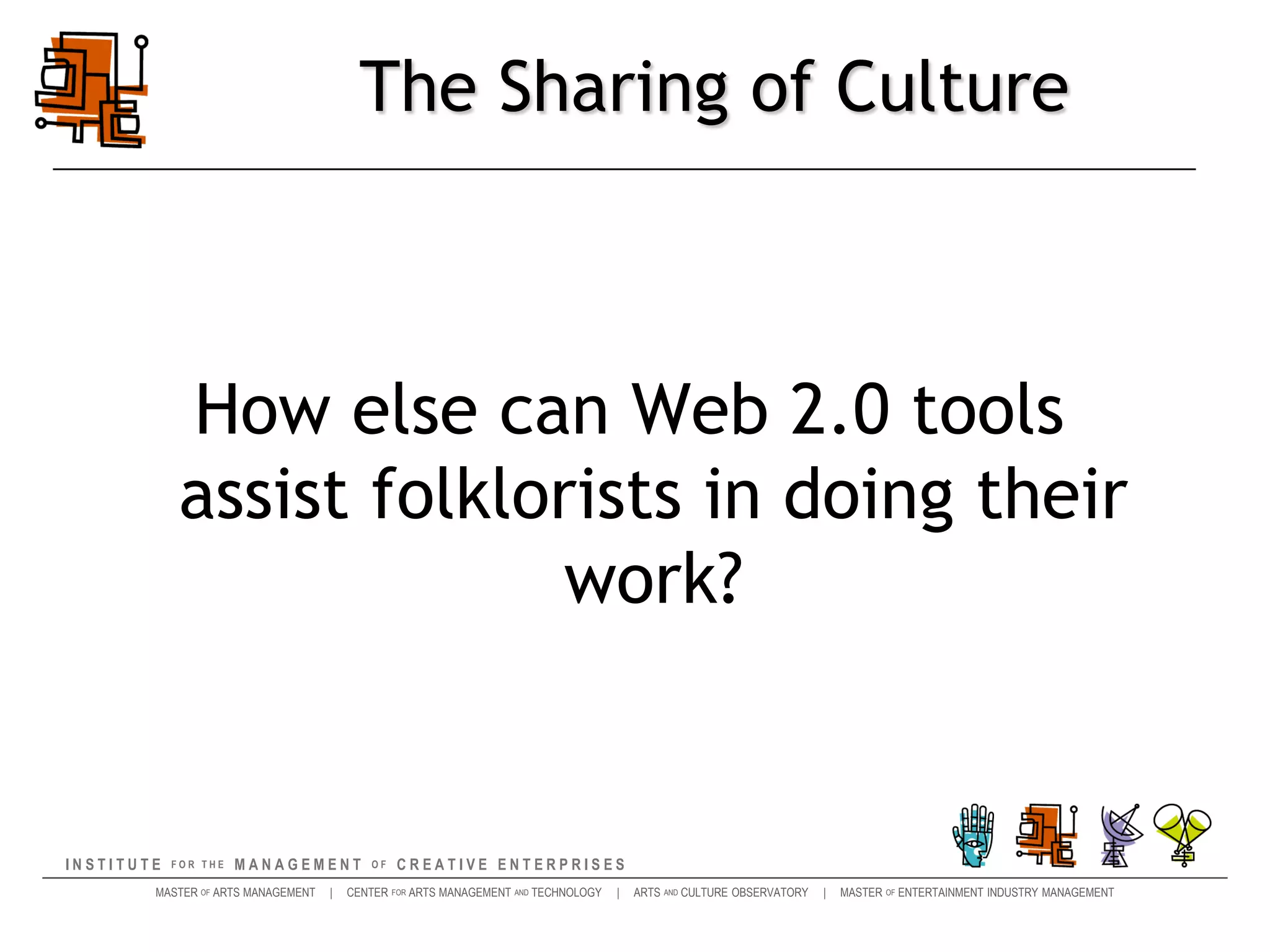 The Culture of Sharing