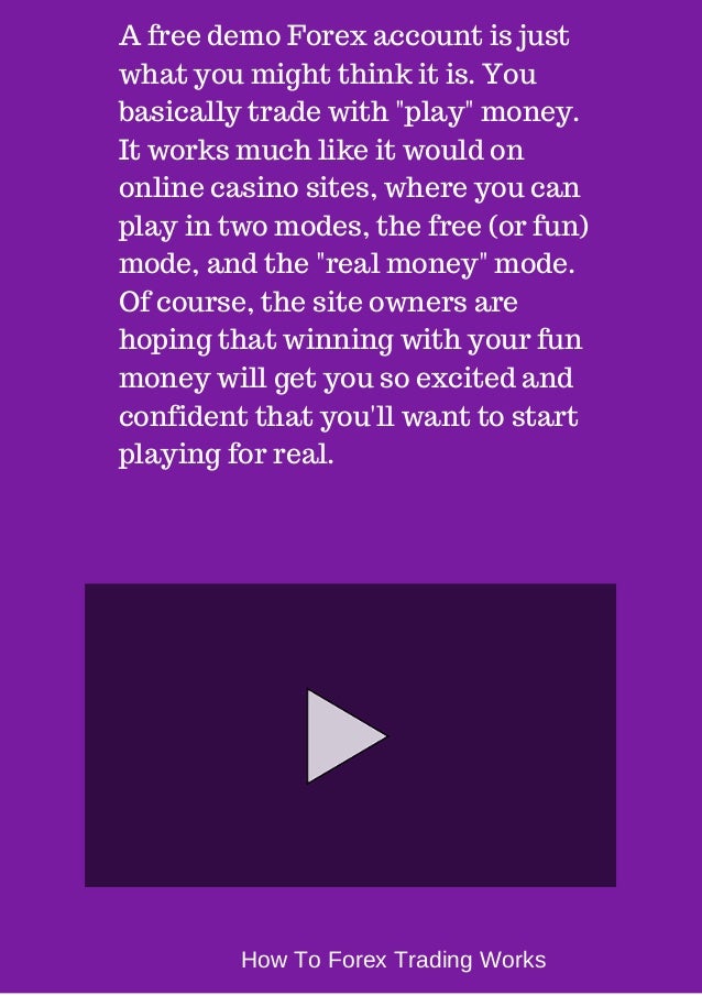 How To Forex Trading Works - 