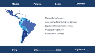 Brazil
Market Entry Support
Accounting, Financial & Tax Services
Legal and Immigration Services
Due Diligence Services
Rec...