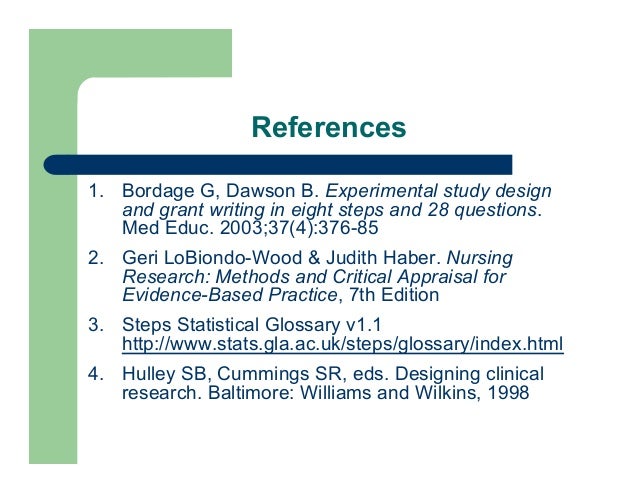 Designing clinical research hulley