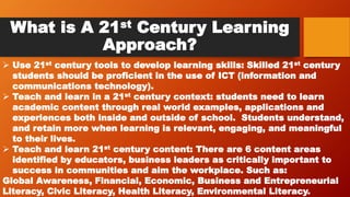 How to foster deep learning in students using 21st century teaching and ...