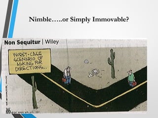 Nimble…..or Simply Immovable?
 
