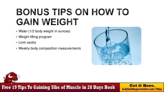 Fast Easy Ways To Gain Weight