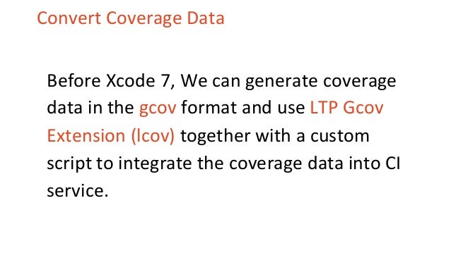 xcode life report