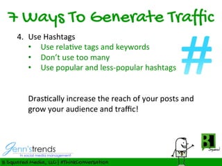 How To Generate Massive Traffic With Instagram
