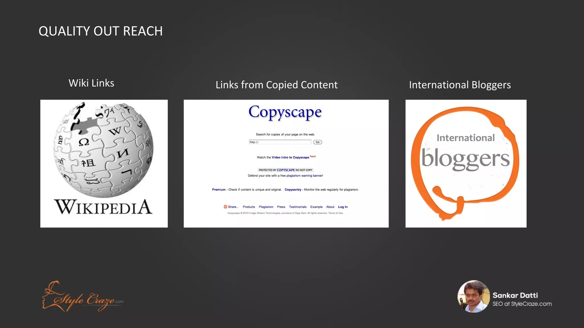 QUALITY OUT REACH
Wiki Links

Links from Copied Content

International Bloggers

 