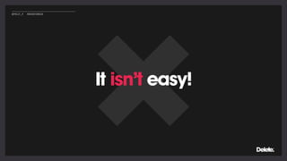 It isn’t easy!
@POLLY_P #BRIGHTONSEO
 