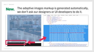 The adaptive images markup is generated automatically,
we don’t ask our designers or UI developers to do it.
© Copyright 2019 Delete
@POLLY_P #BRIGHTONSEO
New.
 