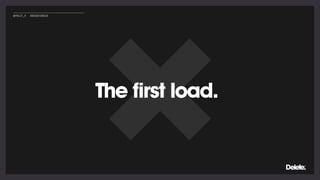 The first load.
@POLLY_P #BRIGHTONSEO
 