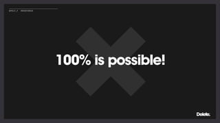 100% is possible!
@POLLY_P #BRIGHTONSEO
 