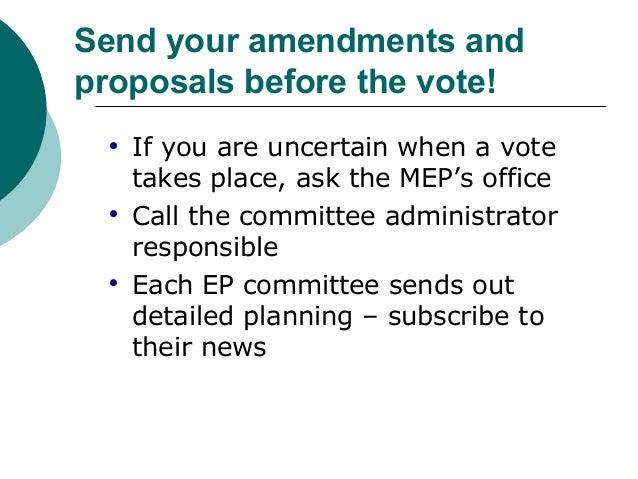 How to get a Black Belt in European Public Affairs Slide 9