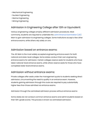How to get Admission in Engineering College after 12th.pdf