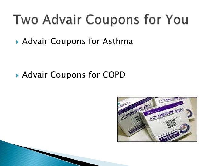 How to get advair coupons