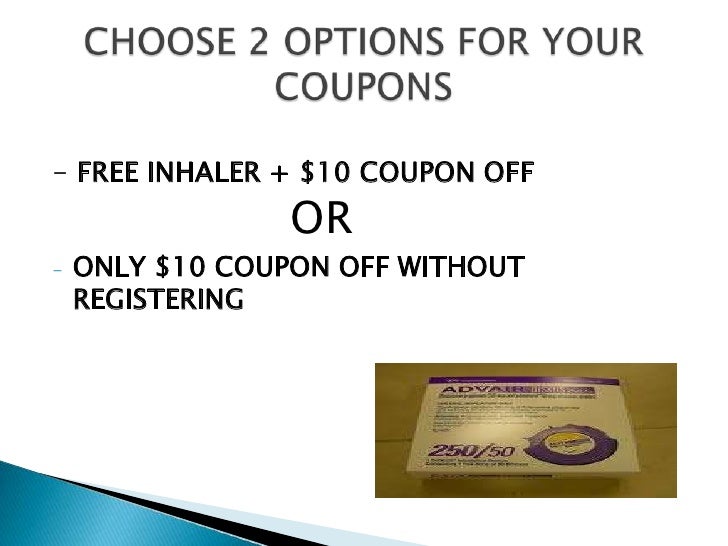How to get advair coupons
