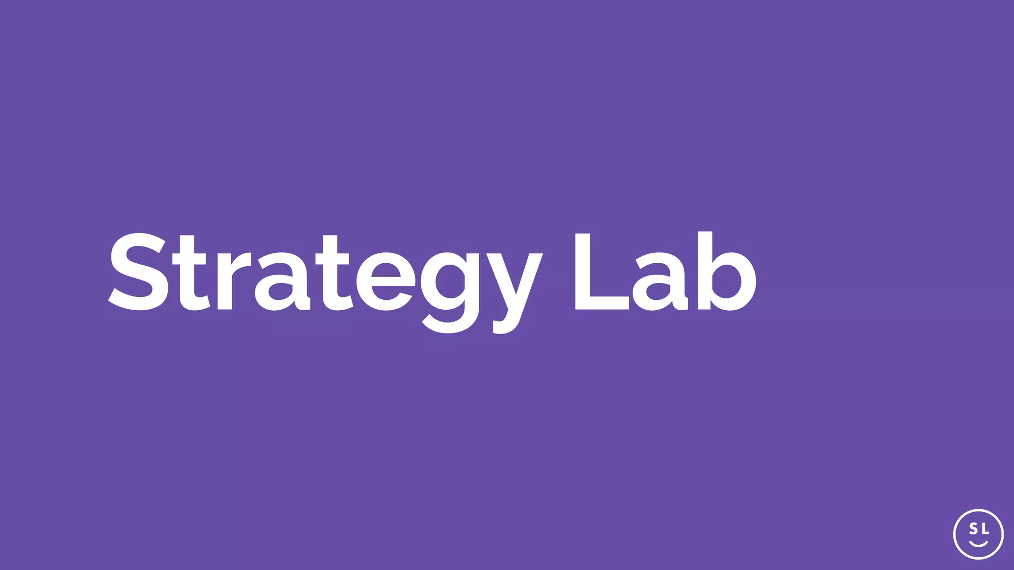 Strategy Lab