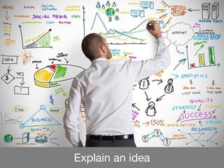 Explain an idea
 