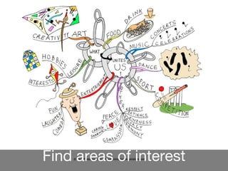 Find areas of interest
 