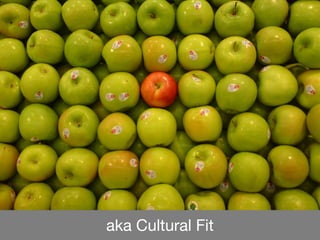 aka Cultural Fit
2 Team Player
aka Cultural fit
 