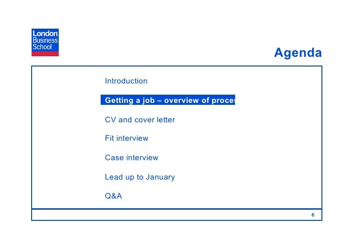 mckinsey cover letters