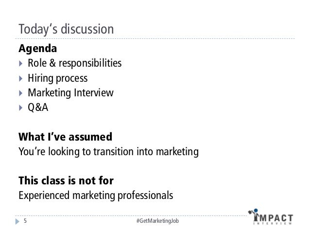 How to Get a Brand Manager or Marketing Job