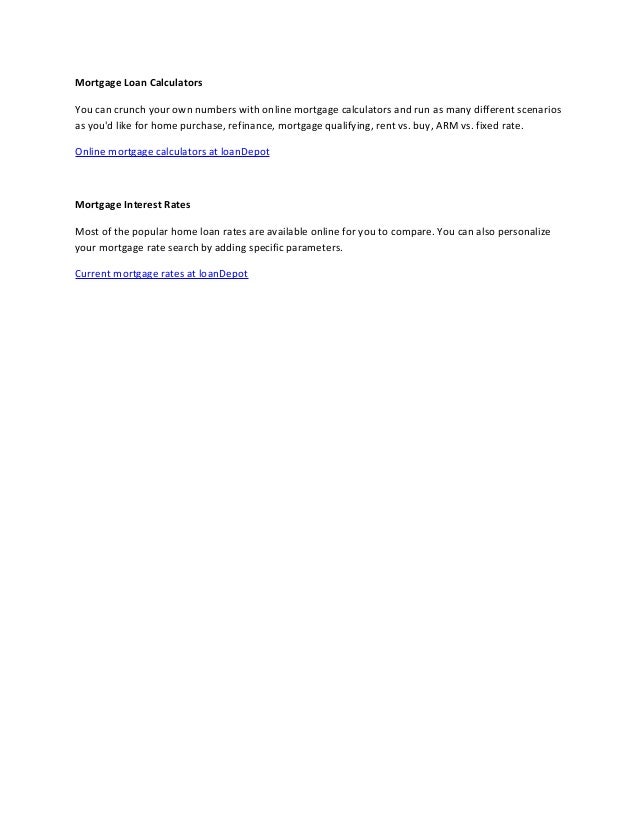 how to get a mortgage home loan