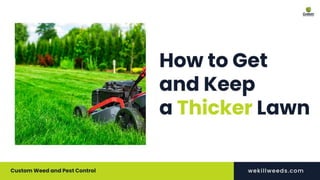 How to Get and Keep a Thicker Lawn.pptx