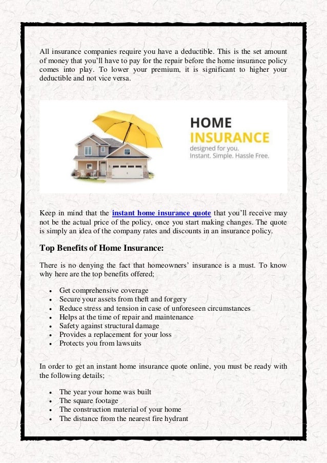 How To Get An Instant Homeowners Insurance Quote how to an instant homeowners insurance quote 2 638