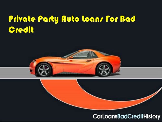can you get a car loan for a private seller