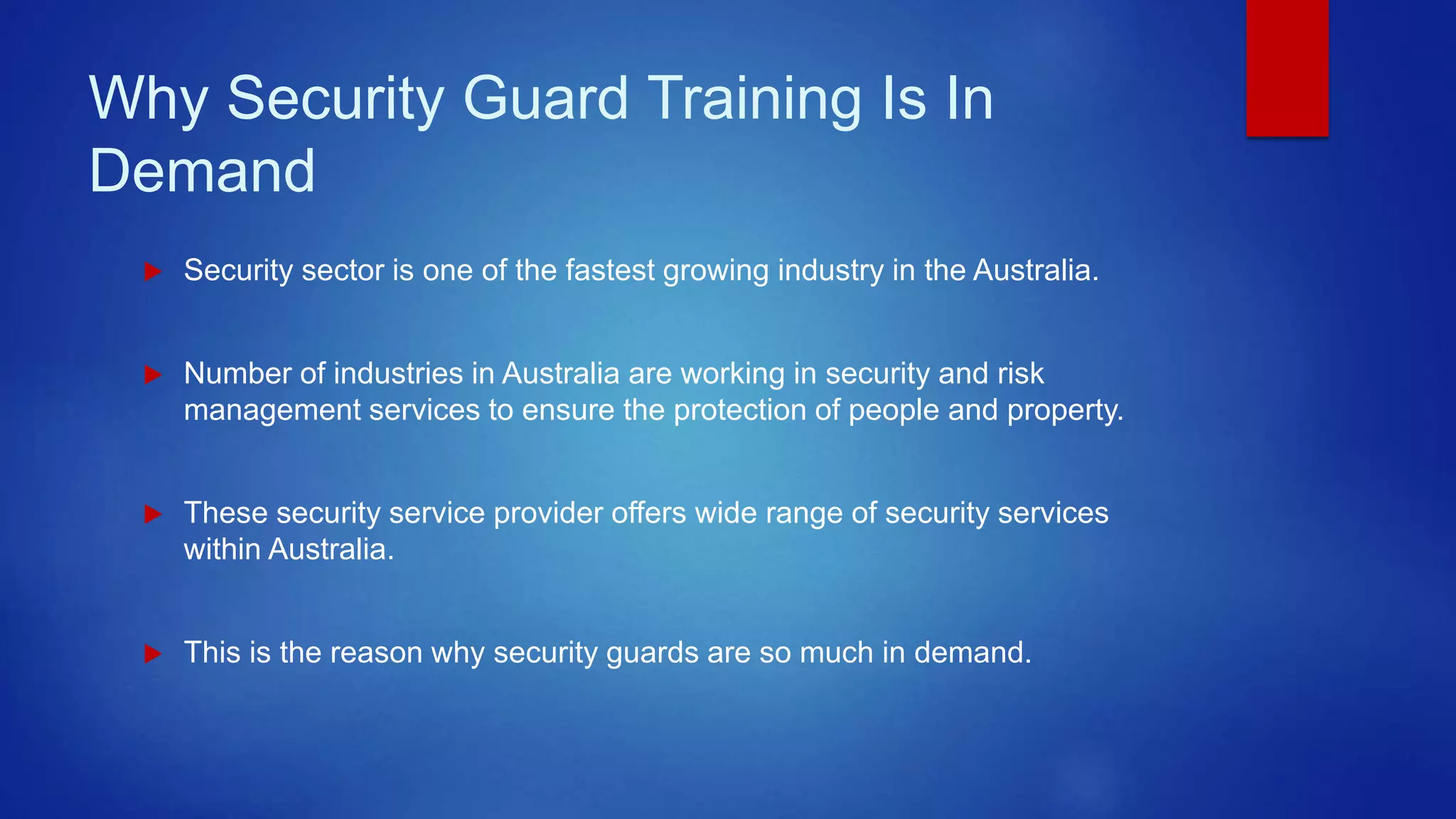How to get a security guard licence in nsw PPT