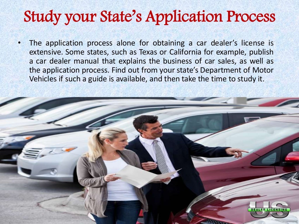 Relevant Steps To Getting Your Car US Dealer Licensing