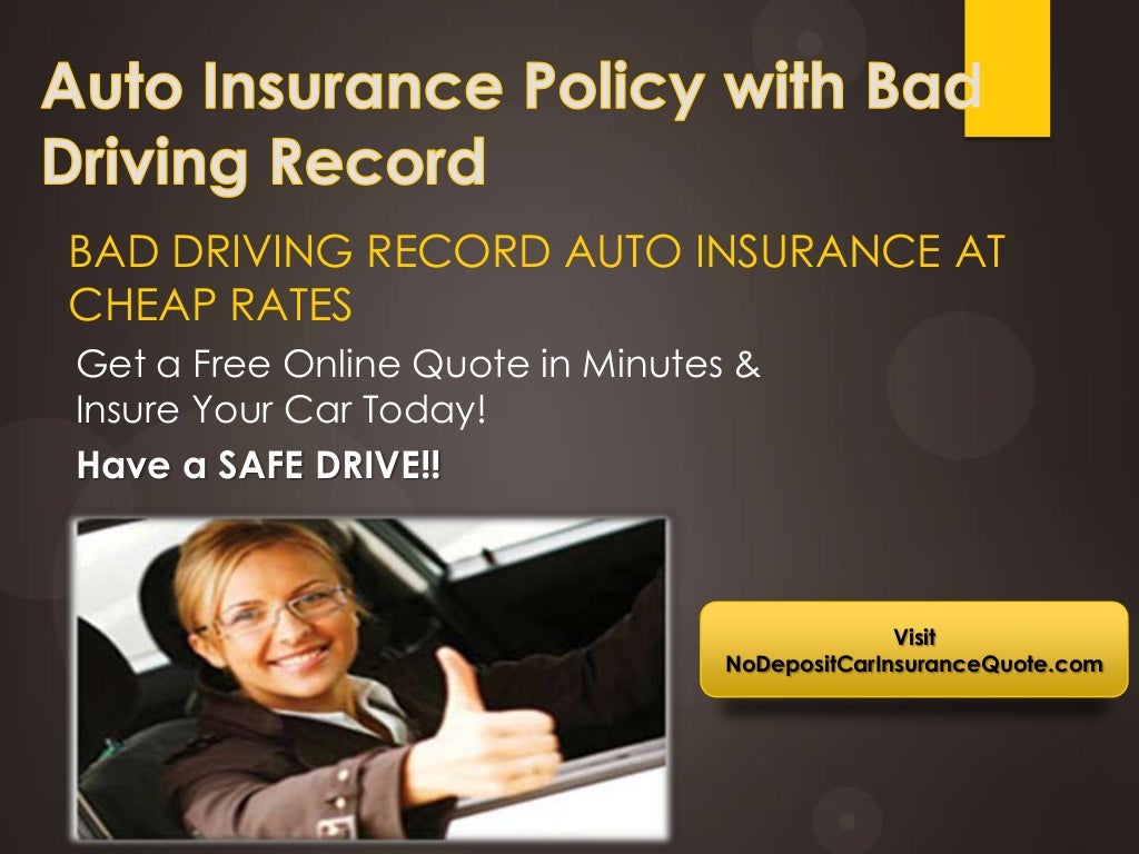 How to Get Auto Insurance with Bad Driving Record with Full Coverage