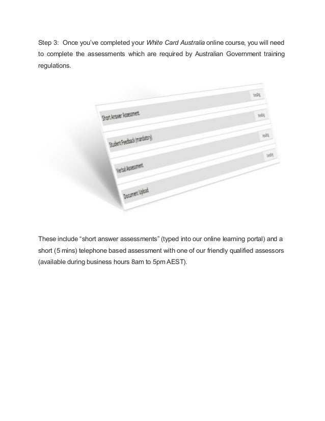 How to get a White Card Online in NSW