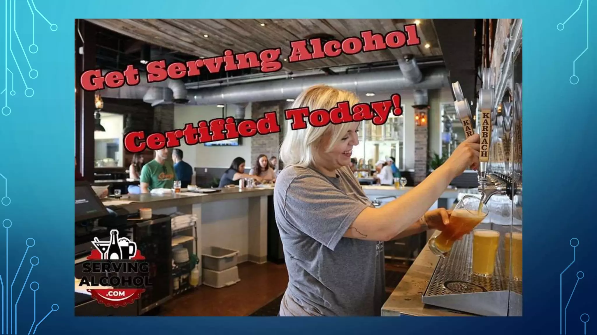 How to get bartending license PPT