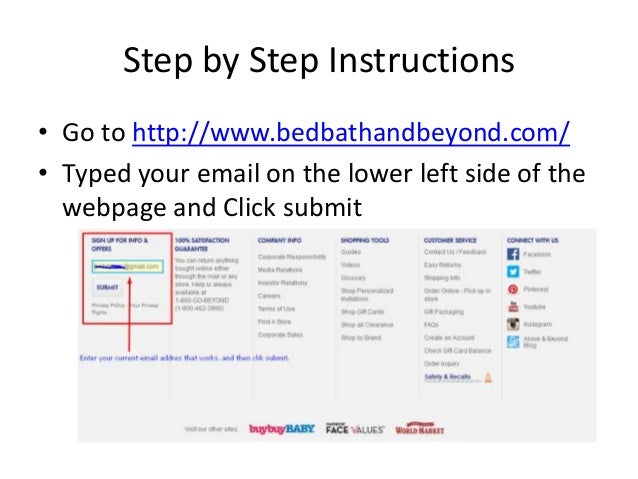 How to get bed bath and beyond coupons