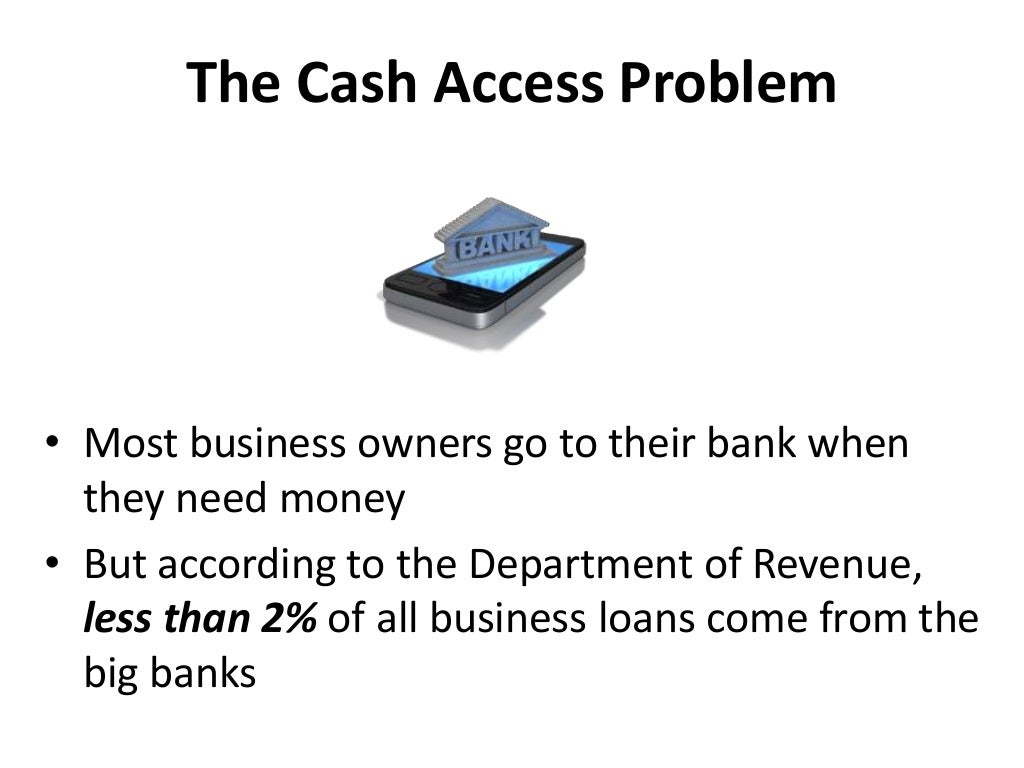 How to get business loans with bad credit, no collateral, and no cash…
