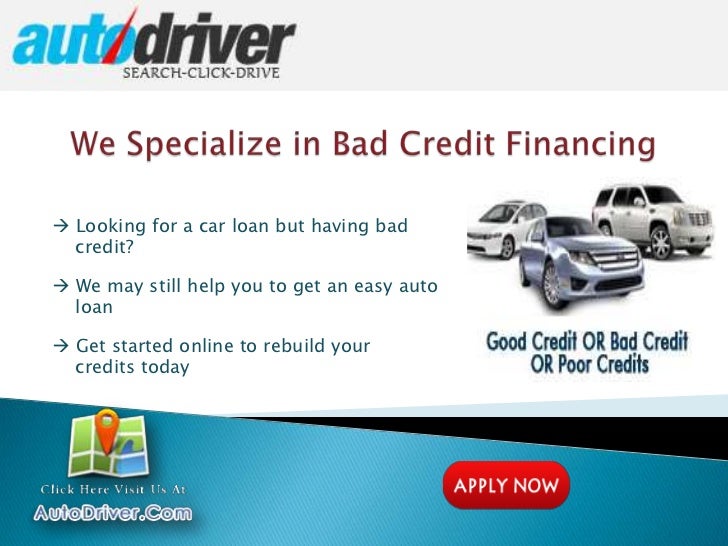 How To Get Car Loans With Bad Credit - Make Auto Loan Financing Easy