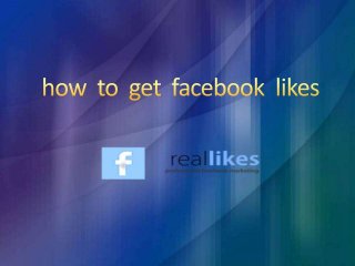 How  to  get  facebook  likes