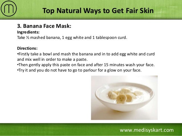How To Get White Face Skin Naturally How To Get White Face Skin Naturally