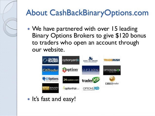 Binary options bonus