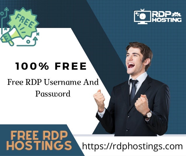 1 0 0 % F R E E
Free RDP Username And
Password
https://rdphostings.com
FREE RDP
FREE RDP
HOSTINGS
HOSTINGS




 