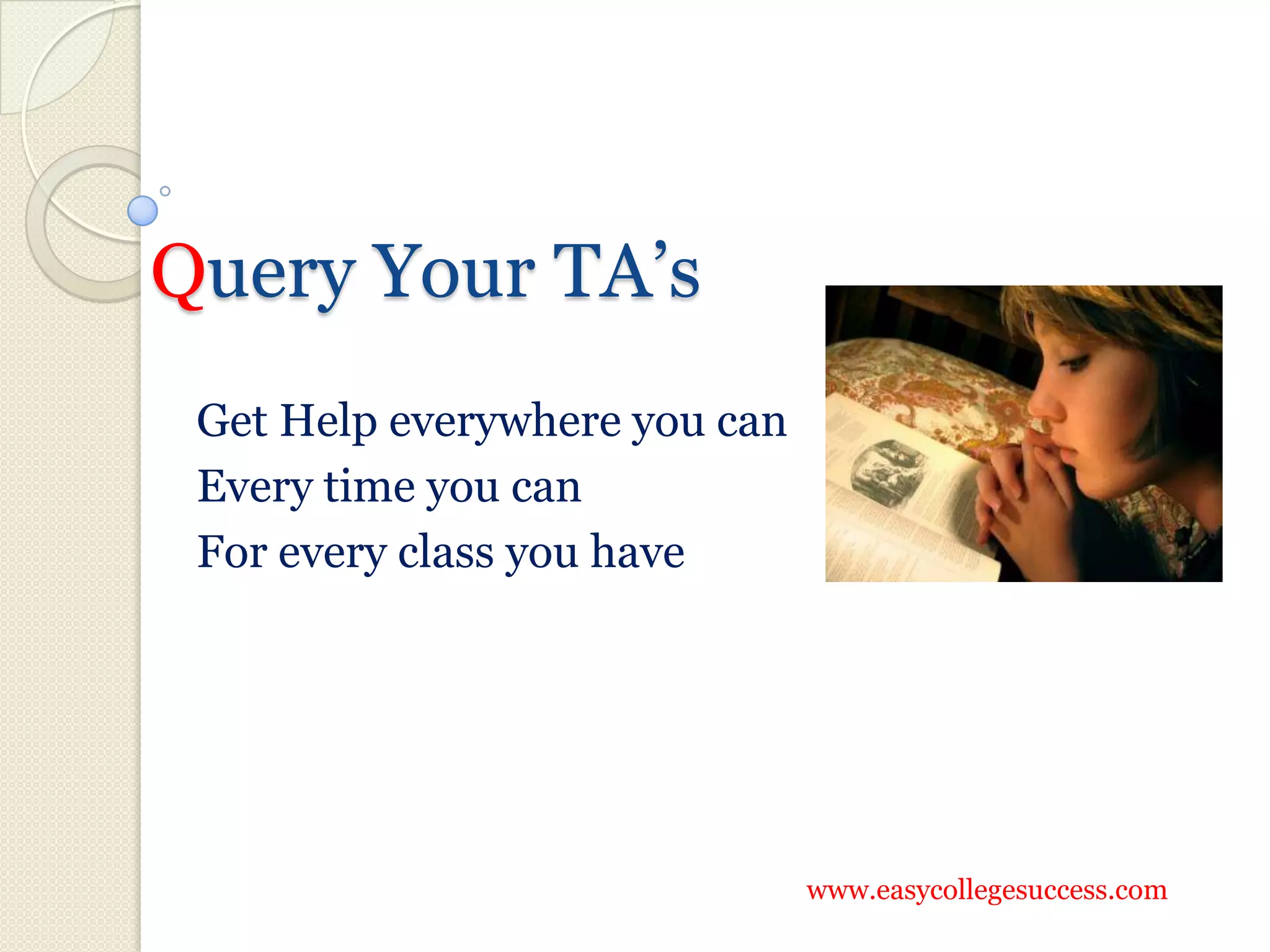 How To Get Good Grades