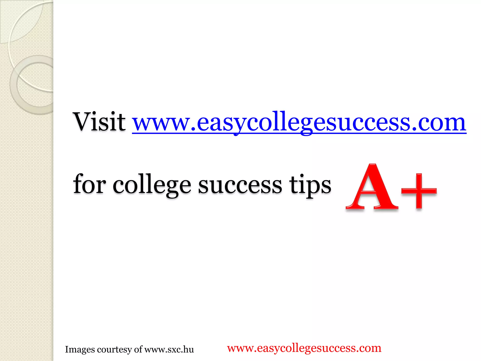 How To Get Good Grades