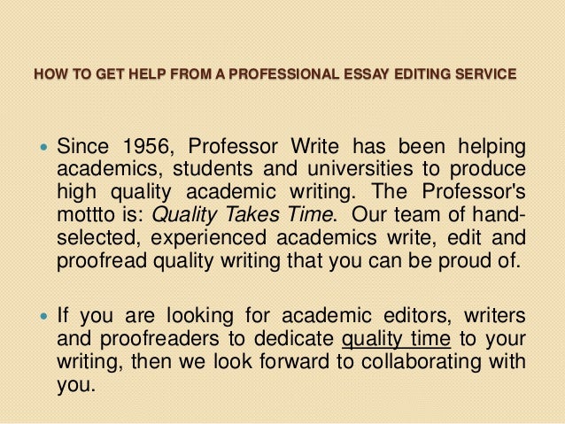 Get Help Writing Essay