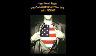 Your guide to getting hired by NCDOT