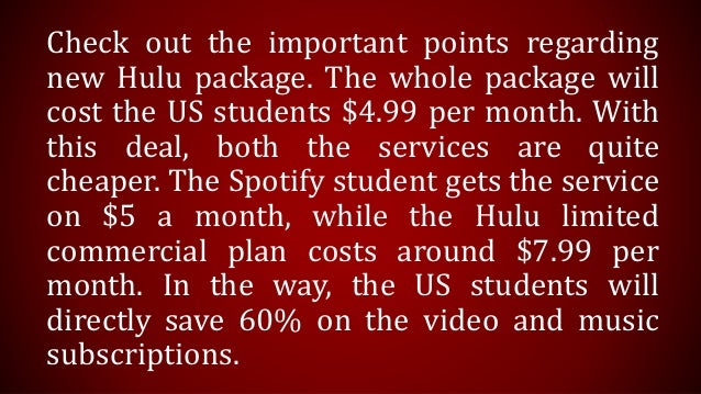 spotify premium student hulu login spotify premium student hulu login