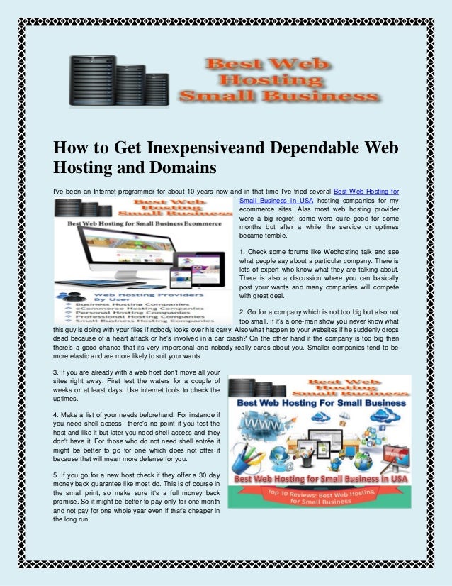 How To Get Inexpensiveand Dependable Web Hosting And Domains Images, Photos, Reviews